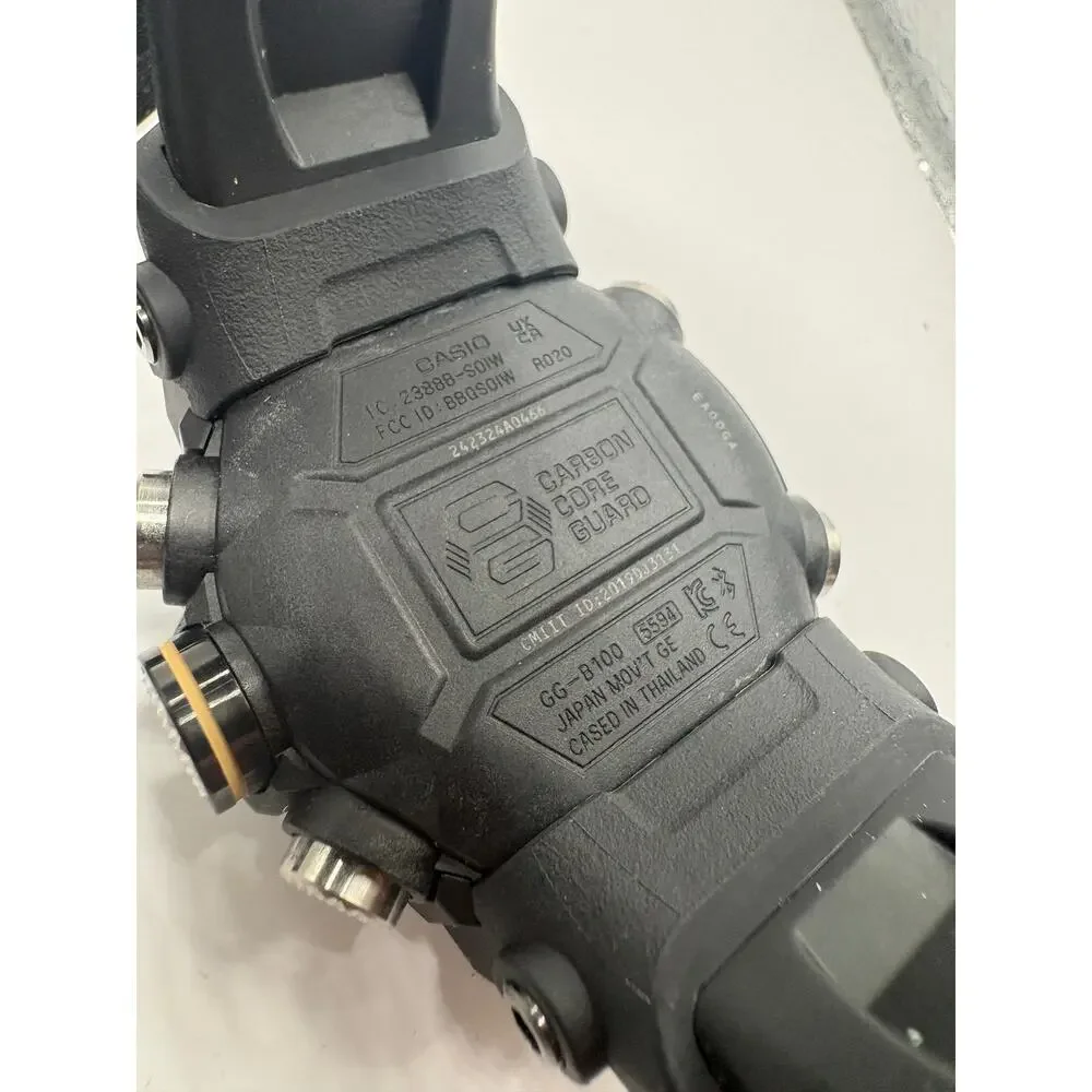 Casio G-Shock Mudmaster Ana-Digi Watch Sensor Black